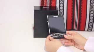 BlackBerry Passport Unboxing [upl. by Mcarthur]