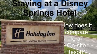 Disney Springs Holiday Inn Orlando [upl. by Ahsiekel]