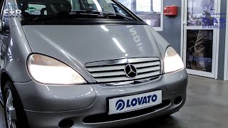 Montaż LPG Mercedes A160 102KM 75kW Lovato SMART ExR [upl. by Ognimod585]