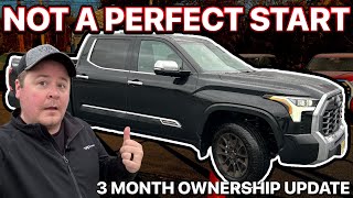 2024 TOYOTA TUNDRA 1794 TRD 3 MONTH OWNERSHIP UPDATE [upl. by Nanice]