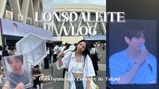 EXOL Vlog  엑소엘 브이로그  LONSDALEITE in Taipei Vlog  邊伯賢台北個人演唱會✨💫  Rong’s Daily [upl. by Korb226]