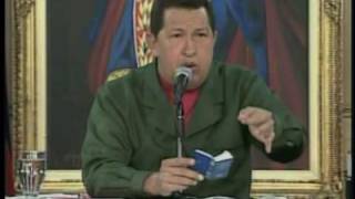 Chávez quotEl socialismo destruye al ser humanoquot [upl. by Adirahs911]