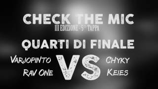 Check the Mic 3  tappa 5  Quarti di finale  Varjopinto amp Ravone VS Chyky amp Keies [upl. by Yelad]