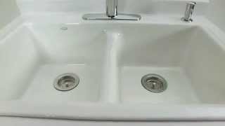 Kohler Kitchen Products  Anthem® Cast Iron Sink [upl. by Greg]