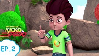 শিকারী মানুষ আক্রমণ  Adventures of Kicko amp Super Speedo  Moral stories for kids  Kids videos [upl. by Patricia]