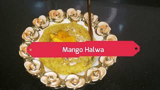 Mango Halwa  Easy and Quick Recipe  Ritas Kitchen [upl. by Rainie]