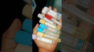 Blood collection tube colour codevacutainer tube colour shorts statuslab like ytshorts [upl. by Tarabar]