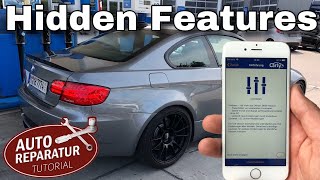 BMW E90 per App codieren und versteckte Funktionen freischalten  Carly Tutorial [upl. by Killie]