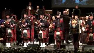 Flower of Scotland  Scots Guards  Lucca Phil Orc  Andrea Colombini  Puccini e la sua Lucca [upl. by Odlanyer]