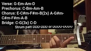 Bibingka by Ben and Ben Easy Chords Tutorial [upl. by Trabue767]