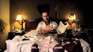 wayne static assassins of youth Lyric video [upl. by Mailand158]