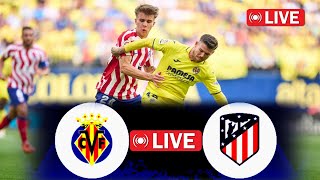 🔴 LIVE Villarreal vs Atletico Madrid  LaLiga Spain  PES 2021 Gameplay Live Stream [upl. by Nyladnewg]