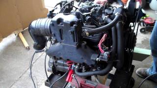 43L v6 Alpha One Merc Motor Engine [upl. by Adaynek]