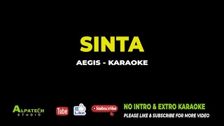 SINTA  KARAOKE AEGIS [upl. by Body338]