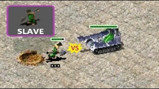 Slave vs Tank Destroyer  Red Alert 2 [upl. by Petrie388]