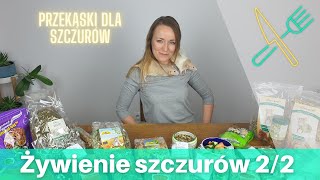 Żywienie szczura 22  smakołyki dla szczurków  Szczuromania 17 [upl. by Aleuname]