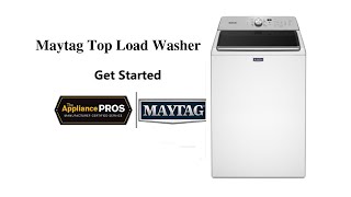 How to Use a Maytag® Top Load Washer [upl. by Ellehcor]