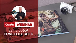 Webinar Maak een creatief CEWE FOTOBOEK  1 6 2023 [upl. by Mehs850]