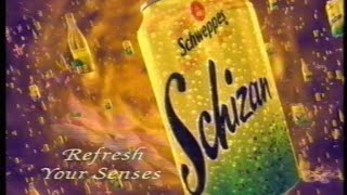 Schweppes Schizan advert  Broadcast 10th October 1995 ITV UK [upl. by Lig]