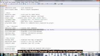 How to Fix Reliable Channel Overflow Error ExtremePluginz [upl. by Mulderig]