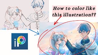 How to color digitally  How to render digital art [upl. by Bertle370]