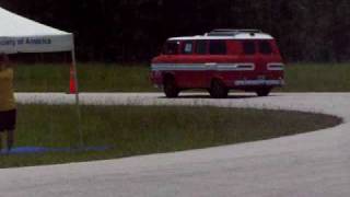 Larry Claypools first  run on the autocross track at Jacksonville Corsa copnvention 2009 [upl. by Hinson]