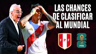 PERÚ las PROBABILIDADES DE CLASIFICAR al Mundial 2026 Fechas 712 [upl. by Elleb724]