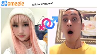 Trolling on Omegle Dressed as a GIRL Fake Girl Voice [upl. by Philippine368]