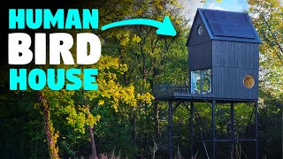 A birdhousestyle tiny house in Arnhem Netherlands [upl. by Britni479]