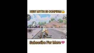 FINALLYNEWMYTHISCONFIRM✅GunDropMyth😱vipaxviralshortsbgmipubgshorts [upl. by Lisa]