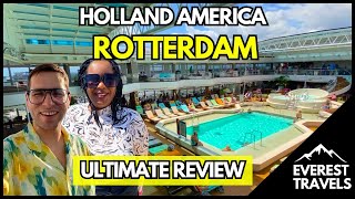 Holland America Rotterdam Ultimate Review  Cruise Ship amp Room Tour  HONEST Thoughts [upl. by Alleyn]