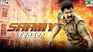 Saamy²  Official Hindi Dubbed Movie Teaser  Vikram Keerthy Suresh Aishwarya Rajesh [upl. by Aihsined]