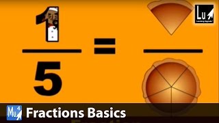 Fractions Basics Proper Improper Mixed Song – Learn Fractions – Learning Upgrade App [upl. by Gunthar]