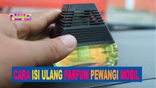 CARA Isi Ulang Parfum Pewangi Mobil Parfum Glade Diamond air Freshener [upl. by Saidee266]