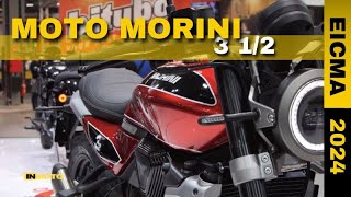 Moto Morini 3 e 12 il ritorno di un mito EICMA 2024 [upl. by Afirahs992]