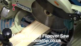 Makita LF1000 10in260mm Flipover Saw [upl. by Imer897]