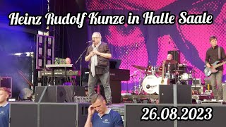 Heinz Rudolf Kunze Open Air Halle Saale Laternenfest 26082023 [upl. by Ative]