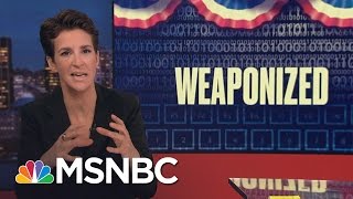 Russia Continues InfoWar Tactics In US  Rachel Maddow  MSNBC [upl. by Serena]