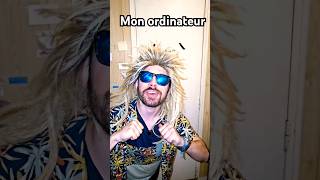 Ordinateurs NORMAUX vs MON ordinateur  🤣 shorts délire humour YouTubeCreatorCommunity [upl. by Otrebile]