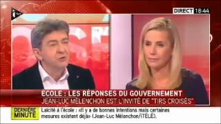 Mélenchon explique la laïcité le débat contradictoire [upl. by Ytinav]