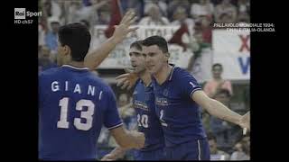 08101994 Finale Mondiale Volley Maschile Italia  Olanda 31 [upl. by Tihor]