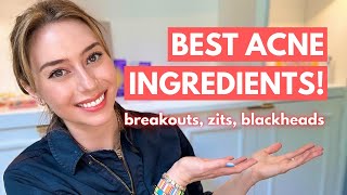 Top 5 Ingredients for Acne Breakouts Blackheads Oily Skin  Dr Shereene Idriss [upl. by Ellessig]