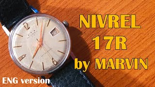 ENG Lost but not forgotten Nivrel 17R by Marvin swiss made mechanical wrist watch [upl. by Stahl]