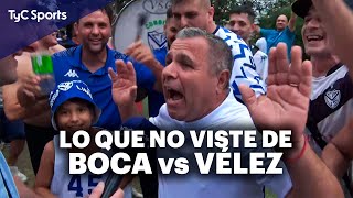 Lo que NO VISTE de BOCA vs VÉLEZ 🔥 Un PARTIDAZO INOLVIDABLE locura de HINCHAS enojo en BOCA y más [upl. by Vtehsta477]