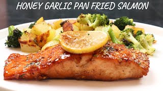 Level Up Your Cooking Skills with Honey Garlic Pan Fried Salmon [upl. by Aig]