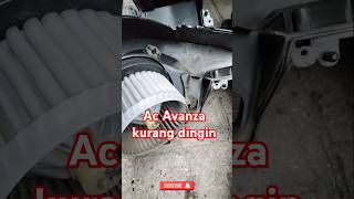 Ac Avanza kurang dinginyoutubeshorts [upl. by Darn]