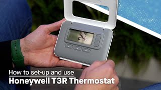 Honeywell T3R Thermostat Instructions [upl. by Swayder]