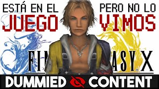 Cosas que ESTÁN en FINAL FANTASY X y que NO PUDIMOS VER Dummied content [upl. by Rue]