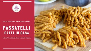 PASSATELLI FATTI IN CASA [upl. by Nnaasil298]