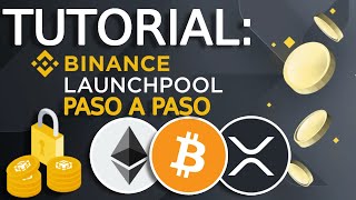 Binance Launchpool preventas de criptomonedas tutorial 2024 [upl. by Orpha954]